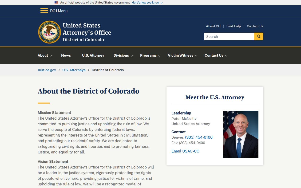 Jackson County criminal court records federal prosecutor source
