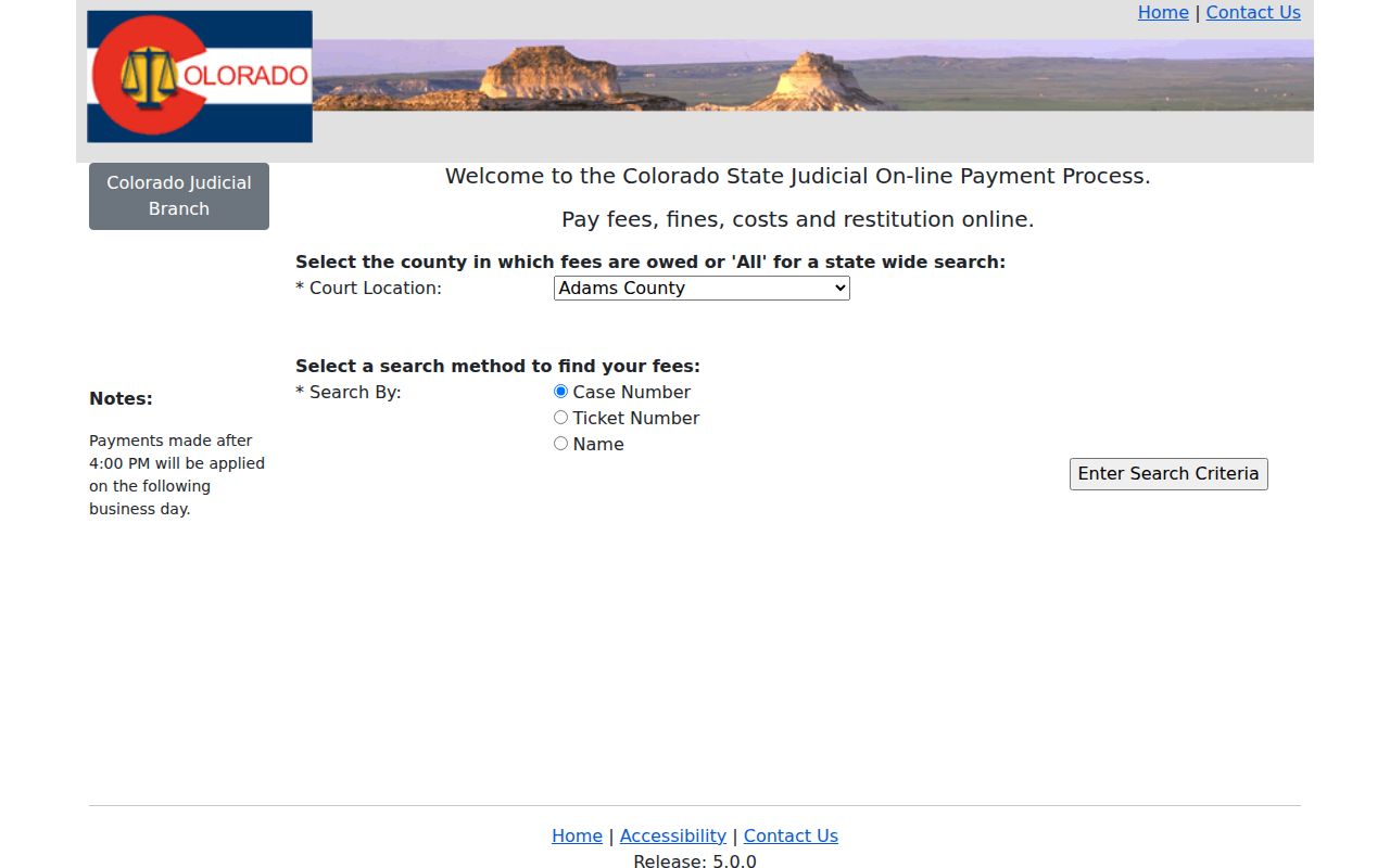 Jackson County traffic court records online payment system